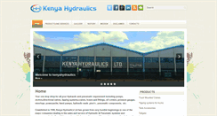 Desktop Screenshot of kenyahydraulics.com