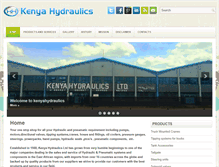Tablet Screenshot of kenyahydraulics.com